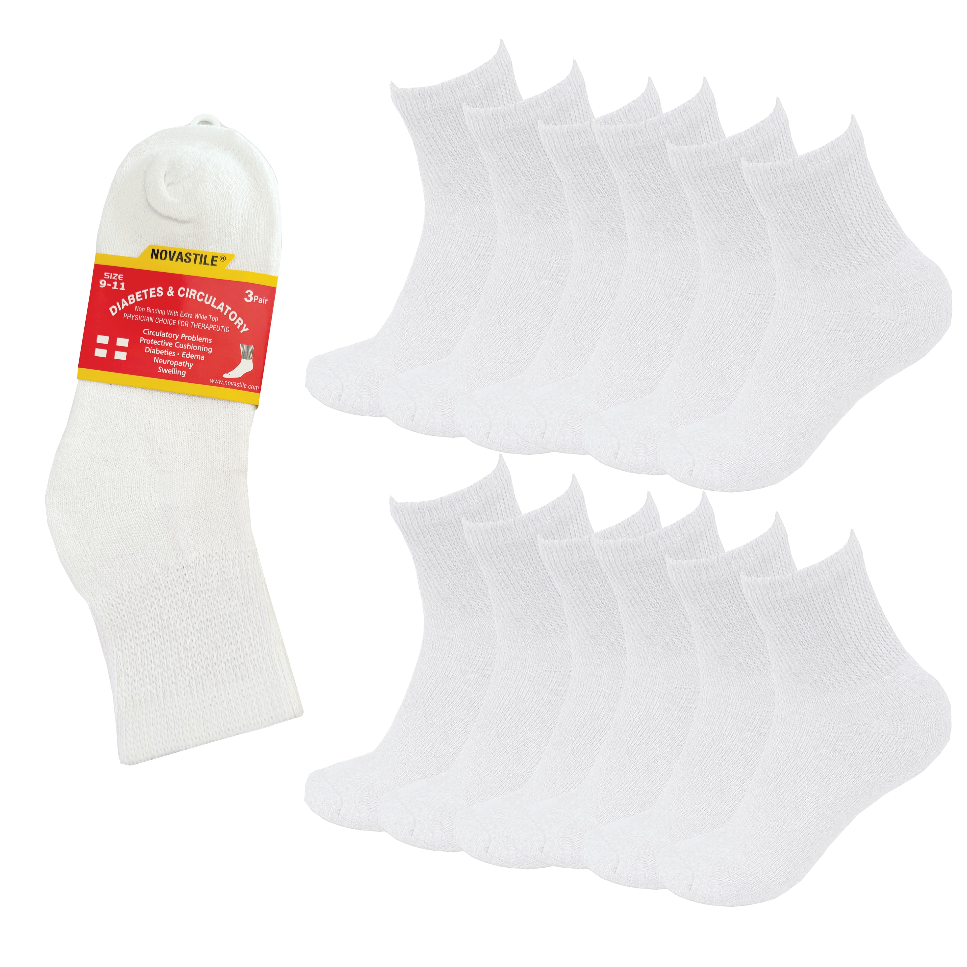 NOVASTILE Ankle Diabetic Socks for Men & Women — Socks by Novastile — thumbnail 3